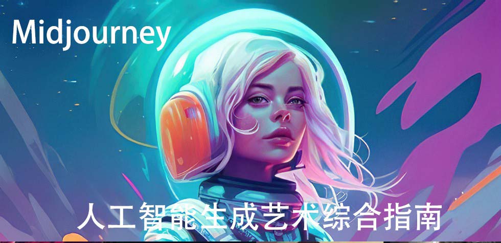 Midjourney及ChatGPT 4人工智能技术形成造型艺术图象综合性手册-9堂课-中英字幕-沐颜网创资源
