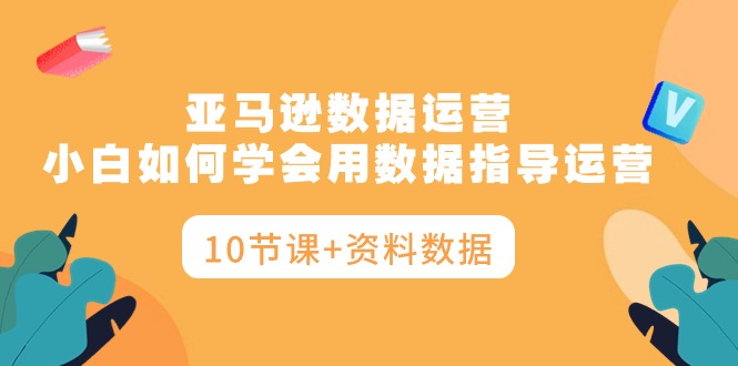 亚马逊平台互联网运营，新手如何学会用数据具体指导经营-沐颜网创资源