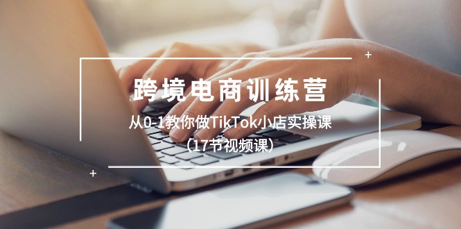 跨境电子商务夏令营：从0-1手把手带你TikTok小商店实操课-沐颜网创资源