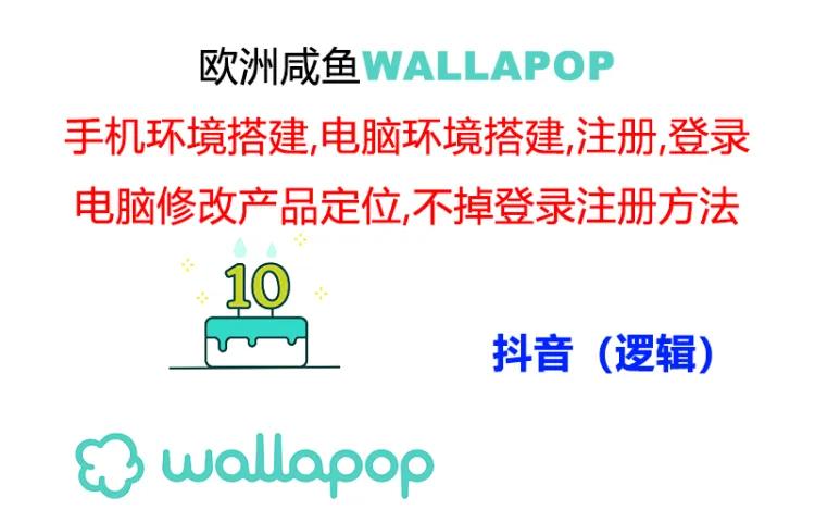 wallapop全套详尽闭环流程：最可靠封禁率不高的一个实际操作账号方法-沐颜网创资源