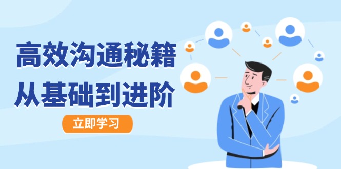 高效沟通秘籍：成长有方向，从基础到进阶，图文音频一应俱全-沐颜网创资源