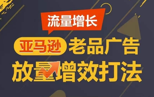 流量增长 亚马逊老品广告放量增效打法，短期内广告销量翻倍-沐颜网创资源