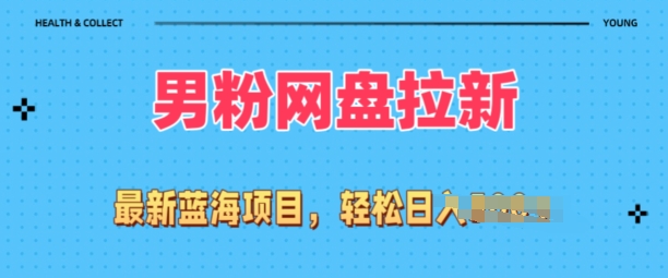 各大网站全新粉丝新项目，百度云盘拉新模式，新手也可以上手操作-沐颜网创资源