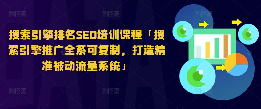 优化排名SEO培训内容「搜索引擎营销全系列复制推广，打造出精确处于被动总流量系统软件」-中创网_分享中创网创业资讯_最新网络项目资源-沐颜网创资源