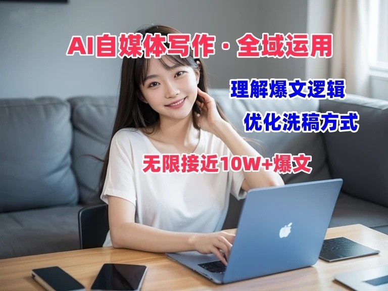 AI自媒体写作 → 价值变现，分析热文逻辑性，无穷大10W 热文体验课-沐颜网创资源
