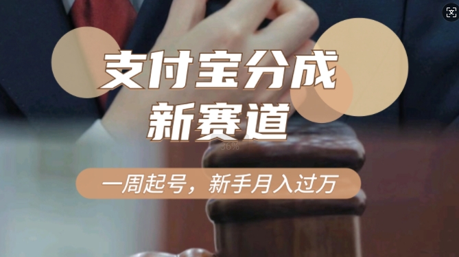 支付宝钱包分为方案，新生态，运用刑侦纪实短视频，一周养号，新手入门也可以月入了万-沐颜网创资源