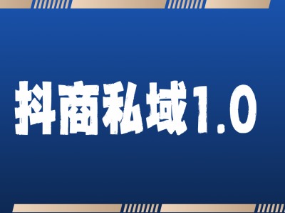抖商服务项目公域1.0，抖音吸粉拓客详尽课堂教学-沐颜网创资源
