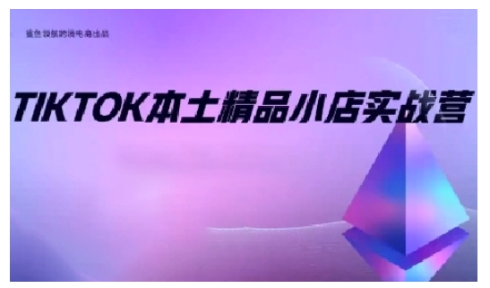 TikTok本土精品小店出海实战营，从入门到高阶，不止0-1!-沐颜网创资源