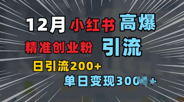 小红书一张图片“引爆”创业粉，单日+200+精准创业粉 可筛选付费意识创业粉【揭秘】-沐颜网创资源