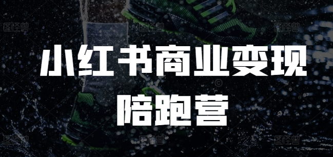 小红书商业变现陪跑营，小红书电商教程-沐颜网创资源