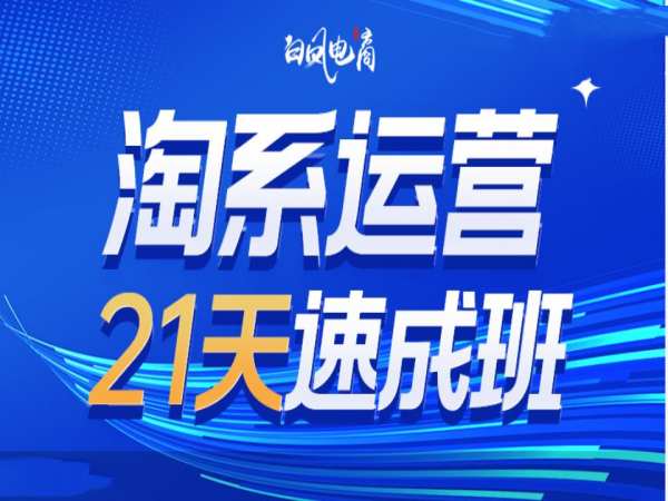 淘系运营21天速成班35期，年前最后一波和2025方向-沐颜网创资源