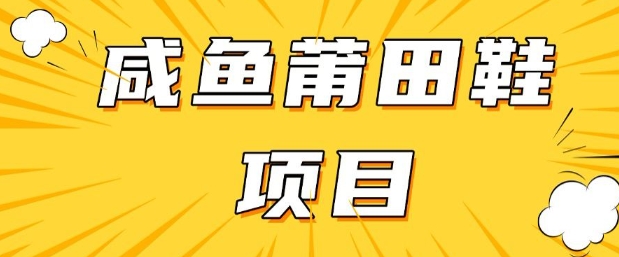 闲鱼平台高转化新项目，教你如何做，日入3张 (详尽实例教程 一手货源)-沐颜网创资源
