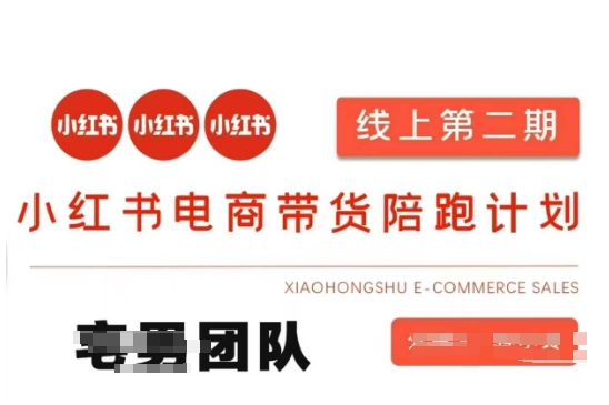 小红书电商卖货课2期，月盈利20个小红书电商的是一手货源，无货源电商，虚拟商品，付钱投流等全套游戏玩法-沐颜网创资源