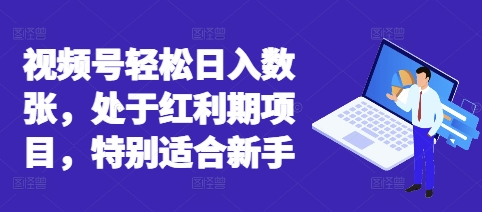 微信视频号轻轻松松日入多张，处在风口期新项目，尤其适合新手-沐颜网创资源