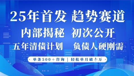 【2025独家揭秘】稳赚事业新赛道，咨询爆满月入轻松过万-沐颜网创资源