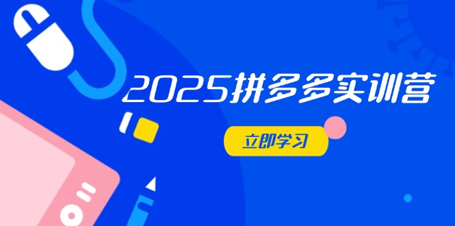 2025拼多多平台实践营：深入剖析经营重要，助推电商人快速升级-沐颜网创资源