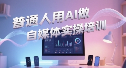 一般一个在用AI运营自媒体，帮助你轻轻松松打开AI短视频创作之途-沐颜网创资源