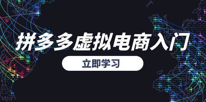 拼多多虚拟电商入门，精准选品方法论，无货源模式起盘技巧-沐颜网创资源