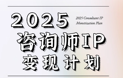 7天构建咨询师变现系统，2025咨询师IP变现计划训练营-沐颜网创资源