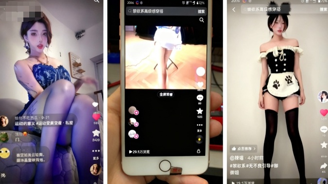 11月最新抖音快手美女起号技术，抖音素材混剪+快手搬运二创-沐颜网创资源